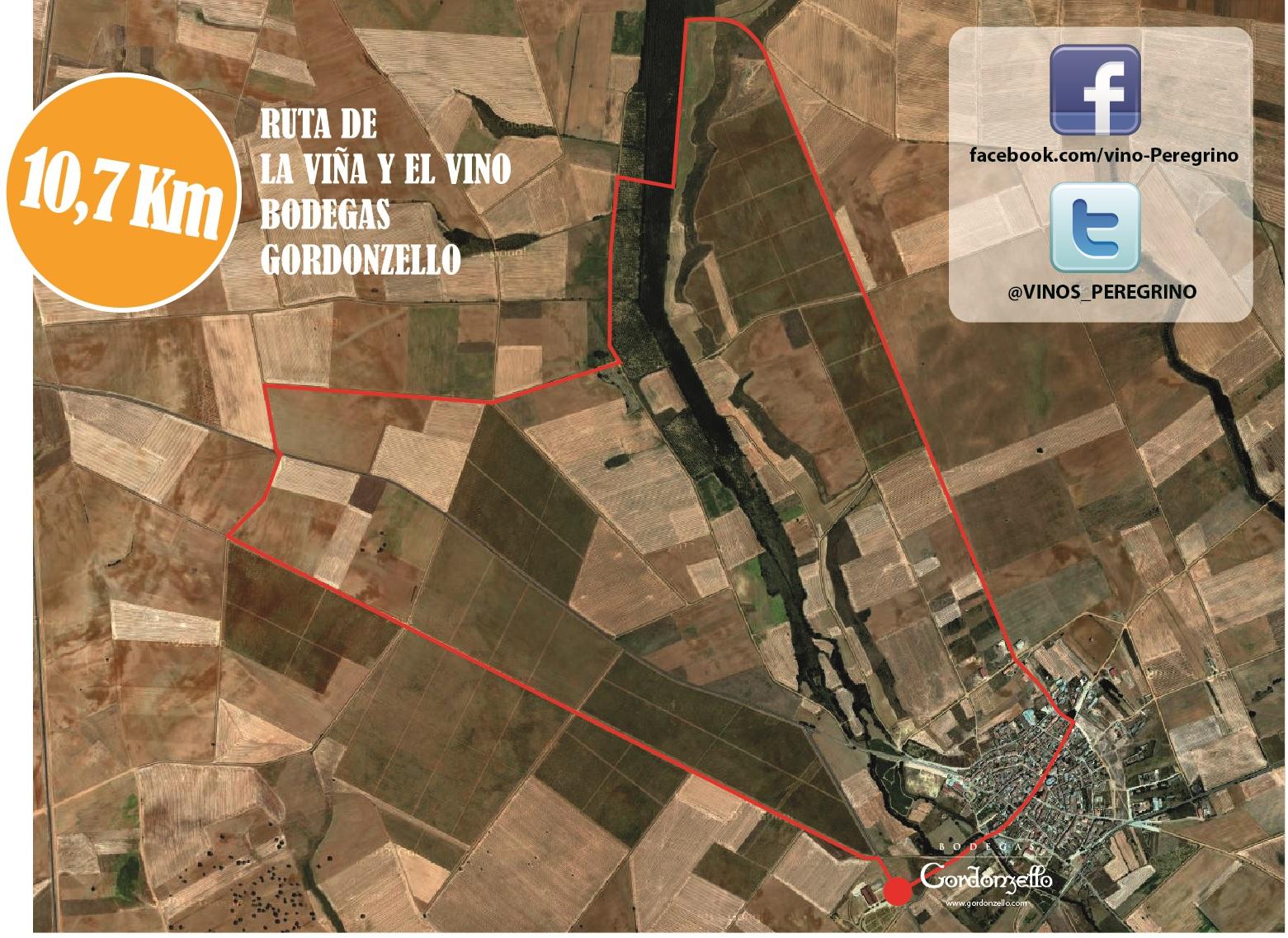 MAPA V CARRERA POPULAR PEREGRINO ENTRECEPAS