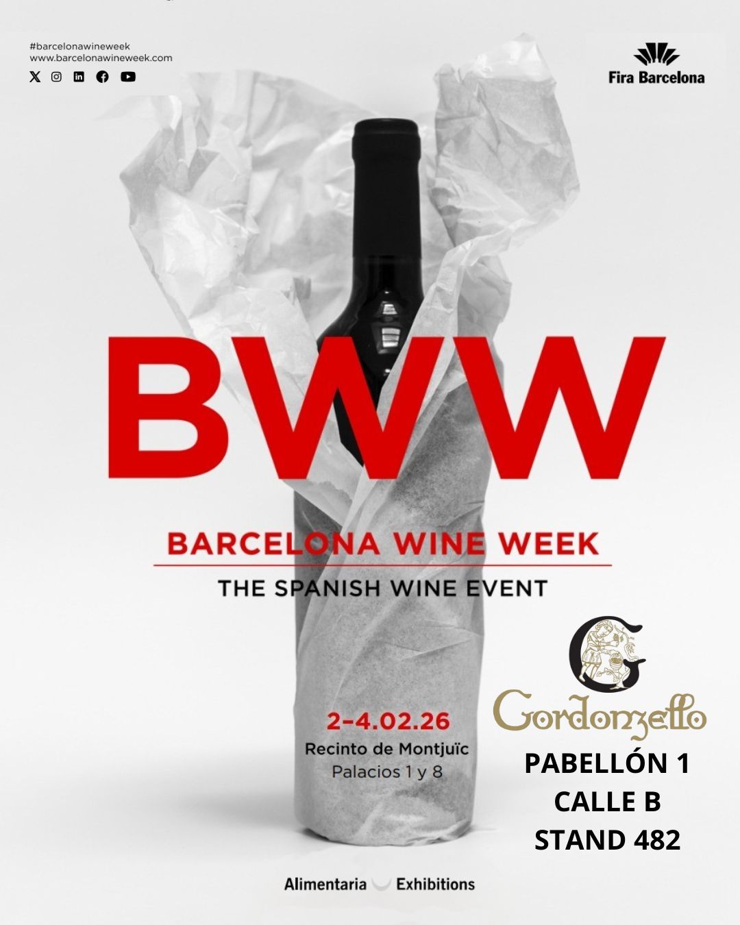 GORDONZELLO EN LA BARCELONA WINE WEEK